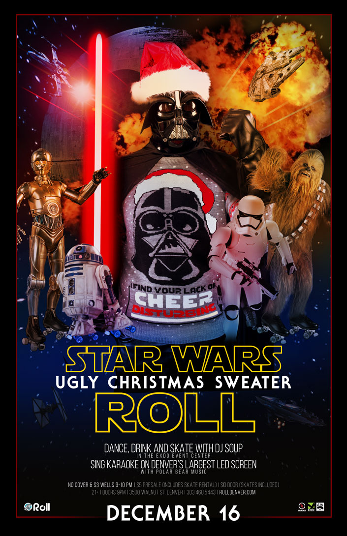Star Wars Ugly Sweater Roll